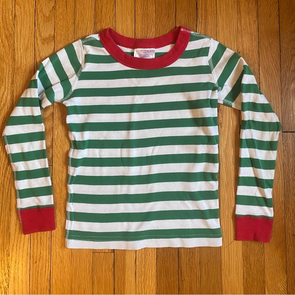EUC Hanna Andersson Striped Pajama Top